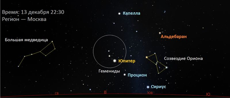 Наступает ночь исполнения желаний и падающих звезд - как найти на небе её, ту самую